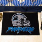CAROLINA PANTHERS NFL FOOTBALL TEAM HELMET RUG GAME MAT