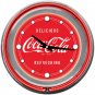 VINTAGE COCA COLA COKE SODA POP AD NEON SIGN WALL CLOCK
