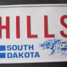 1982 CEREAL BICYCLE STATE LICENSE PLATE SOUTH DAKOTA