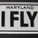 1982 CEREAL BOX BICYCLE STATE LICENSE PLATE MARYLAND