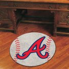 ATLANTA BRAVES MLB BASEBALL TEAM RUG GAME MAT FREE SHIP