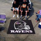 BALTIMORE RAVENS FOOTBALL TEAM GAME RUG TAILGATE MAT
