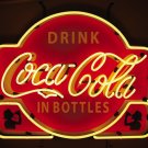 COCA COLA SODA POP COKE BOTTLE NEON BAR SIGN FREE SHIP