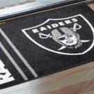 Oakland Raiders NFL Team Uniform Jersey Mat Game Rug