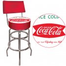 DRINK ICE COLD COCA COLA CHAIR COKE BAR STOOL PUB SEAT