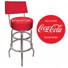 DELICIOUS REFRESHING COCA COLA SEAT COKE BAR STOOL NEW