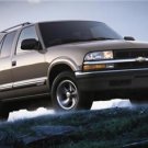2001 Chevrolet Chevy Blazer SUV Truck Owner Manual Book