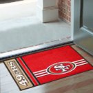 SAN FRANCISCO 49ERS UNIFORM MAT JERSEY RUG FREE SHIPPIN
