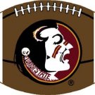 FLORIDA STATE SEMINOLES FSU FOOTBALL RUG MAT WOVEN 6 FT