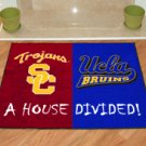 SOUTHERN CALIFORNIA TROJANS USC VS UCLA BRUINS RUG MAT