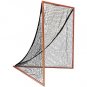 LACROSSE PLAYER BALL LAX 6 x 6 STEEL GOAL NET FREE SHIP