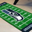 SEATTLE SEAHAWKS FOOTBALL FIELD RUG GAME MAT FREE SHIP