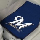 MILWAUKEE BREWERS MLB TRUCK CAR MATS GAME RUG FREE SHIP