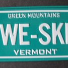 1982 POST CEREAL BICYCLE STATE LICENSE PLATE VERMONT