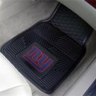 NY NEW YORK GIANTS FOOTBALL CAR MATS GAME RUG FREE SHIP
