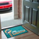 MIAMI DOLPHINS UNIFORM MAT JERSEY GAME RUG FREE SHIPPIN