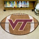 VIRGINIA TECH HOKIES FOOTBALL RUG GAME MAT FREE SHIPPIN