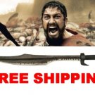 Authentic Leonidas Spartan Warrior 300 Movie War Gladiator Sword