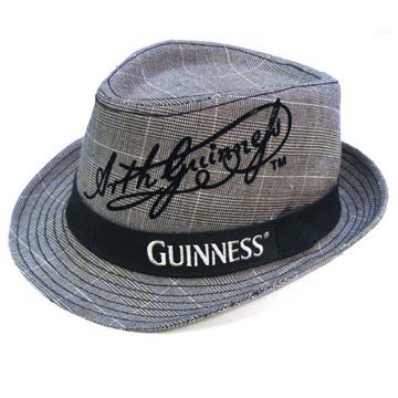 guinness fedora hat