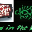 Insane Clown Posse ICP Glow in Dark Carnival Hatchetman Belt Buckle