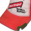 Red Stripe Jamaican Beer Bottle Opener Baseball Cap Hat
