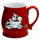 Sexy Betty Boop Red Glass Coffee Tea Soup Mug Cup New