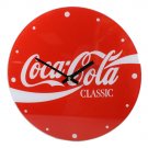 Retro Coca Cola Classic Soda Pop Bottle Glass Clock New