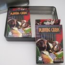 Coolidge Dogs Playing Poker Art Painting 2 Card Decks Tin