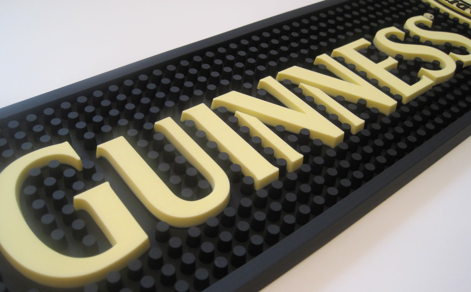 Guinness Extra Stout Irish Beer Pub Pint Glass Bar Mat