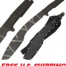 Gurkha Soldier Military Combat War Kukri Camping Jungle Bush Machete Knife Blade