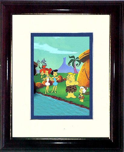 FLINTSTONE'S Betty, Willma, Barney and kids #A392