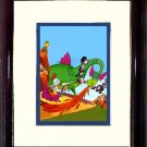 Fred Flintstone and the Dragon #A394