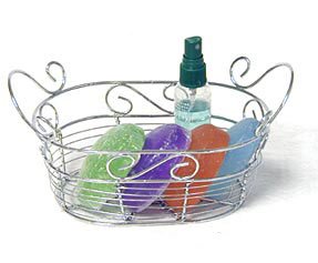 Scroll Oval Basket