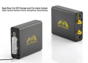 Real-Time Car GPS Tracker - Car Alarm Functions, GSM Camera, Remote Control