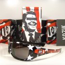 NEW! OAKLEY Frank Kozik Artist Series Hijinx Polished Black w/Warm Grey 12-798