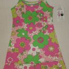 ANITA G Girls Size 4 Pink Sundress w/ Flowers, NEW