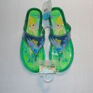 DISNEY Girl's Size 3 TINKERBELL Glitter Sandals, NEW