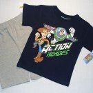 DISNEY TOY STORY 'Action Heroes' Boy's 3T Shorts Outfit