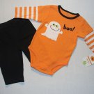 CARTER'S 3 Months Halloween Ghost Pants Outfit, NEW