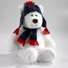 GUND 17" White FROSTY Bear, A Gund Exclusive, NEW, NWT