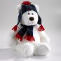 GUND 17" White FROSTY Bear, A Gund Exclusive, NEW, NWT