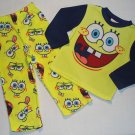 SPONGEBOB Boy's Size 4 Fleece Pajama Pants Set, NEW