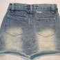 Z. CAVARICCI Girls Size 7 Denim Distressed Skirt Skort