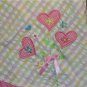 YOUNGLAND Girl's 4T Pink Floral Hearts Dress, NEW