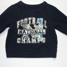 CHILDREN'S PLACE Boys 6-9 Months Football Sweatshirt, NEW