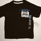 CHILDREN'S PLACE Boy's 24 M Brown Skull Surf Shirt, NEW