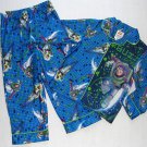 DISNEY TOY STORY BUZZ LIGHTYEAR Size 4 Flannel Coat Pajama Set, NEW