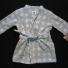 CARTER'S Boy's 0-3 Months Blue Star Terry-Cloth Bathrobe, NEW