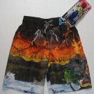 ZEROXPOSUR Boy's Size 4 DRAGON Swim Surf Shorts, NEW
