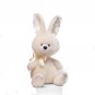 GUND Plush 6" IVORY BUNNY Baby Rattle, EASTER, NEW, NWT